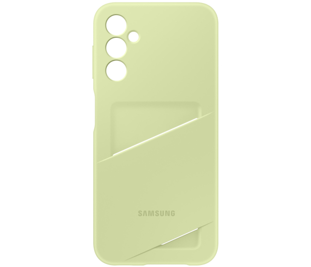 Samsung Card Slot Case do Galaxy A14 limonkowe - 1127970 - zdjęcie 2